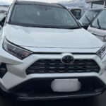 トヨタ RAV4 白 フロント正面 新潟県上越市 ほしのじどうしゃ