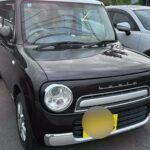 スズキ アルトラパンショコラ ピンクの外観