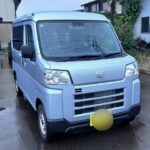 ダイハツ ハイゼットカーゴの正面外観 上越市ほしのじどうしゃ